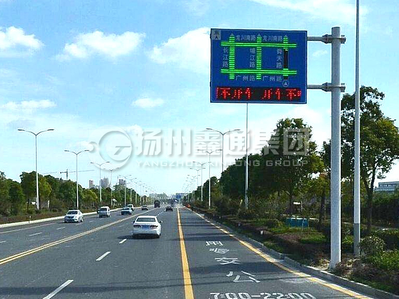 YDP-020，誘導(dǎo)屏桿，流量情報(bào)板立桿